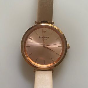 Kate Spade rose colored watch